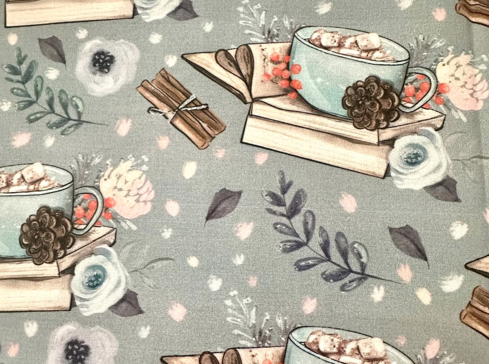 Cozy Winter Book sleeve print